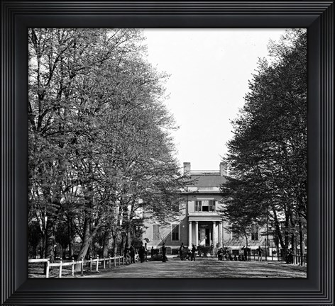 Framed Richmond, Va. The Governor&#39;s Mansion Print