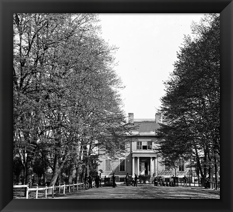 Framed Richmond, Va. The Governor&#39;s Mansion Print