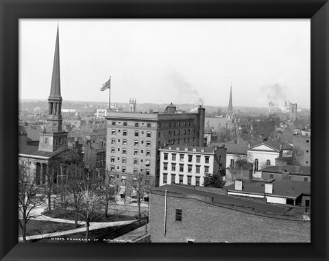 Framed Richmond, Va. photograph Print