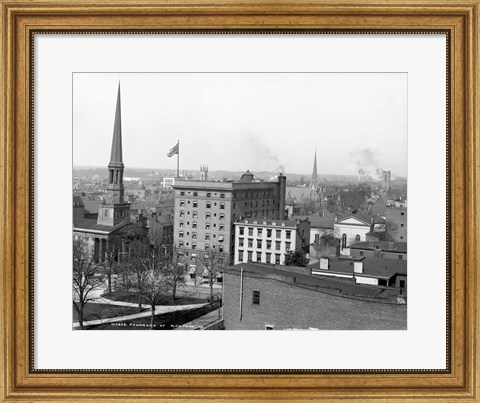 Framed Richmond, Va. photograph Print