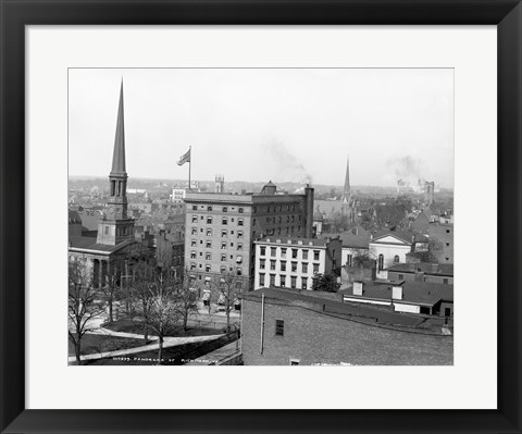 Framed Richmond, Va. photograph Print