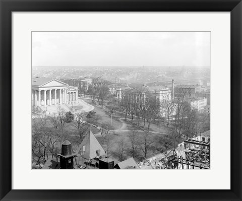 Framed Richmond, Va. Print