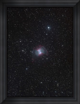 Framed Dumbbell Nebula Print