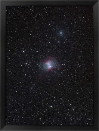 Framed Dumbbell Nebula Print