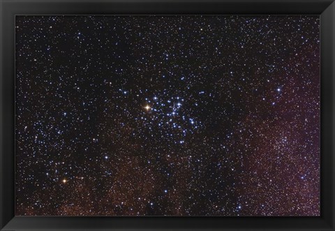 Framed Messier 6, the Butterfly Cluster Print