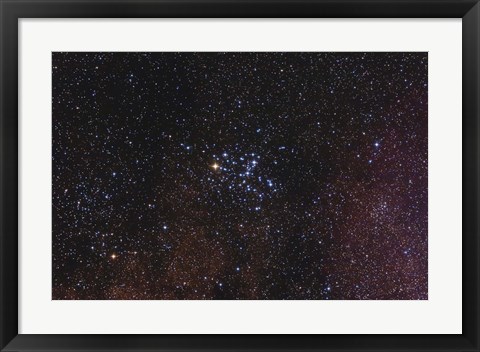 Framed Messier 6, the Butterfly Cluster Print