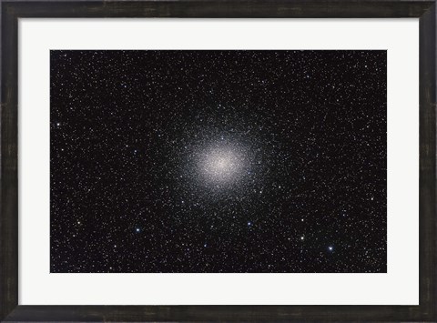 Framed Omega Centauri globular cluster Print
