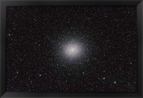 Framed Omega Centauri globular cluster Print