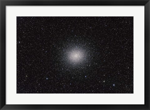 Framed Omega Centauri globular cluster Print