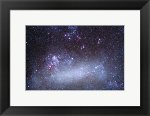 Framed Tarantula Nebula in the Large Magellanic Cloud Print