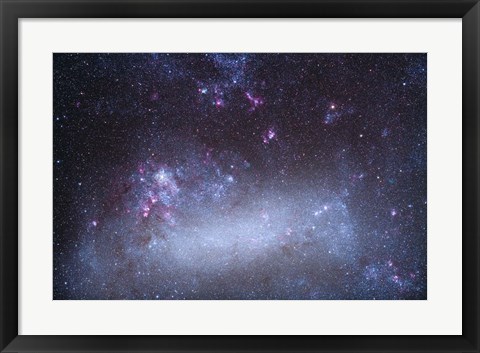 Framed Tarantula Nebula in the Large Magellanic Cloud Print