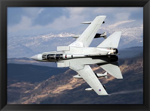 Framed Tornado GR4 of the Royal Air Force Print