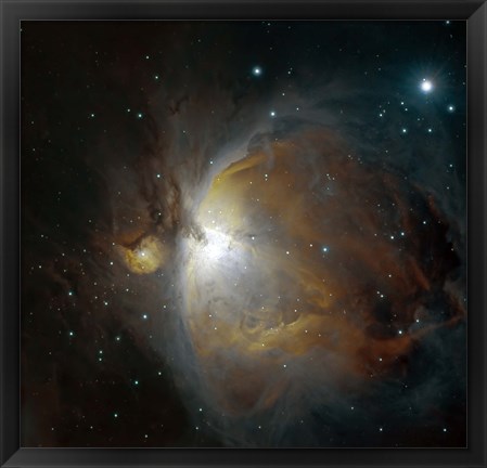 Framed M42 nebula in Orion Print