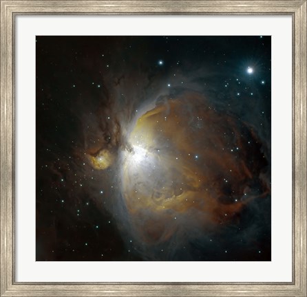 Framed M42 nebula in Orion Print
