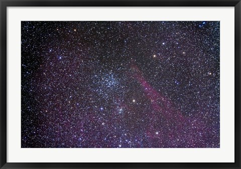 Framed Open cluster Messier 38 in the constellation Auriga Print