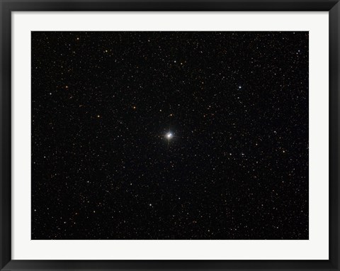 Framed double star Albireo in the constellation Cygnus Print