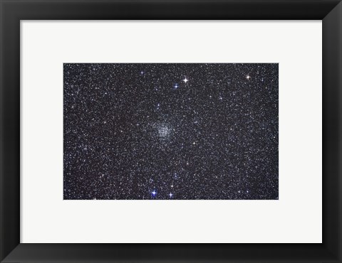 Framed Open cluster NGC 7789 in the constellation Cassiopeia Print