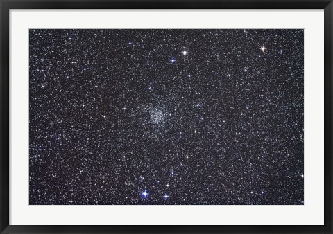 Framed Open cluster NGC 7789 in the constellation Cassiopeia Print