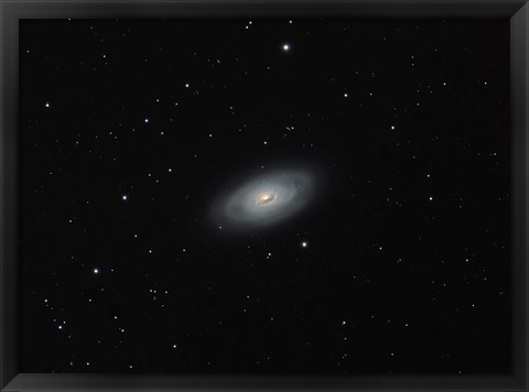 Framed Black Eye galaxy (M64) Coma Berenices Print