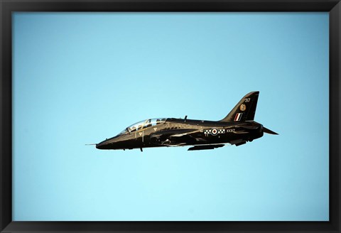 Framed BAE Hawk aircraft of the Royal Air Force Print