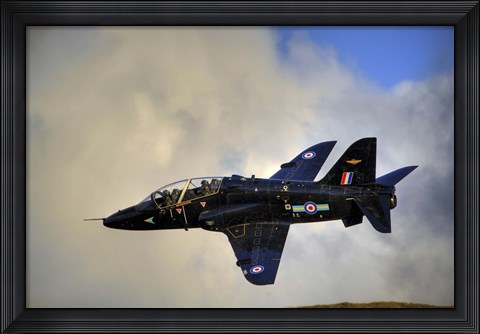 Framed Hawk T1 trainer aircraft of the Royal Air Force Print