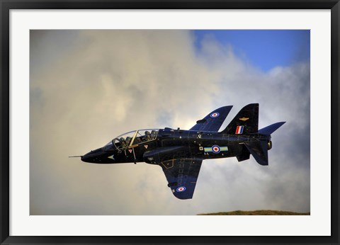 Framed Hawk T1 trainer aircraft of the Royal Air Force Print