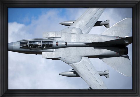 Framed Royal Air Force Tornado GR4 over North Wales Print