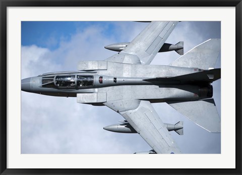 Framed Royal Air Force Tornado GR4 over North Wales Print