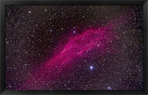 Framed California Nebula Print
