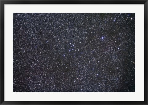 Framed Open cluster Messier 39 in the constellation Cygnus Print