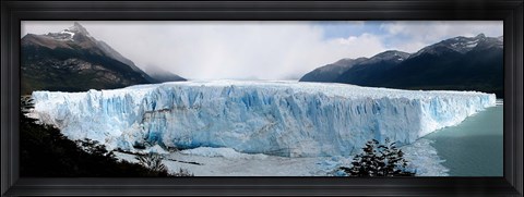 Framed Perito Moreno Glacier in Los Glaciares National Park, Argentina Print