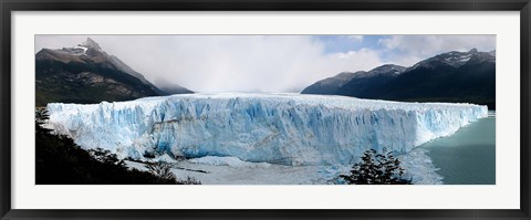 Framed Perito Moreno Glacier in Los Glaciares National Park, Argentina Print