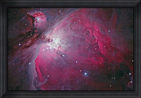 Framed Messier 42, The Orion Nebula Print