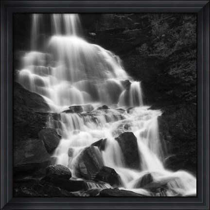 Framed Roasto Waterfall in Nordland, Norway Print