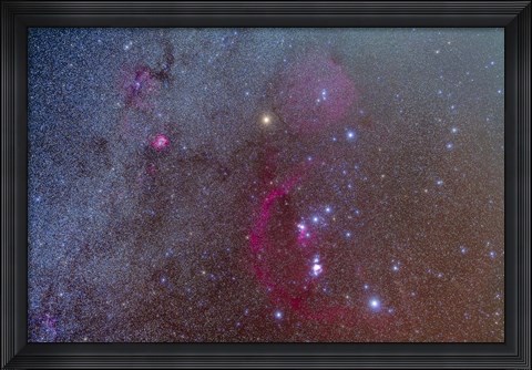 Framed Orion and Monoceros region Print