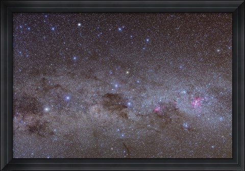 Framed Southern Milky Way Print