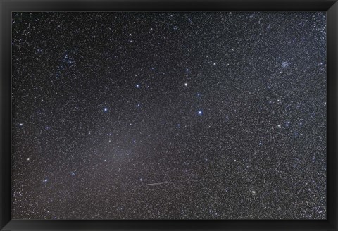 Framed Gegenschein glow in southern Leo with nearby deep sky objects Print