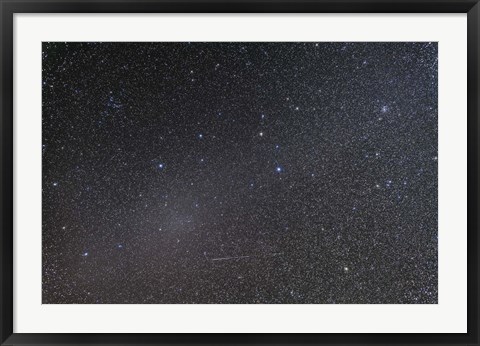 Framed Gegenschein glow in southern Leo with nearby deep sky objects Print