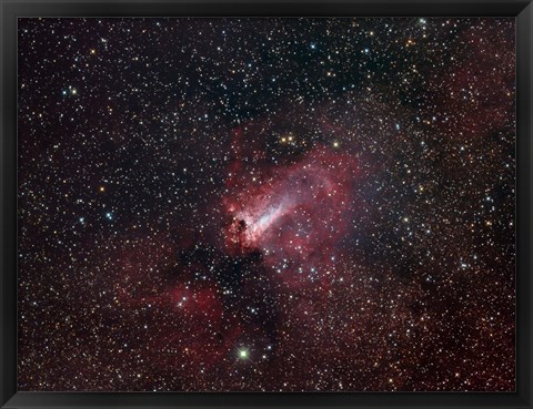 Framed Omega Nebula Print