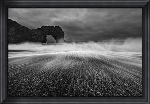 Framed Durdle Door in Dorset, England Print