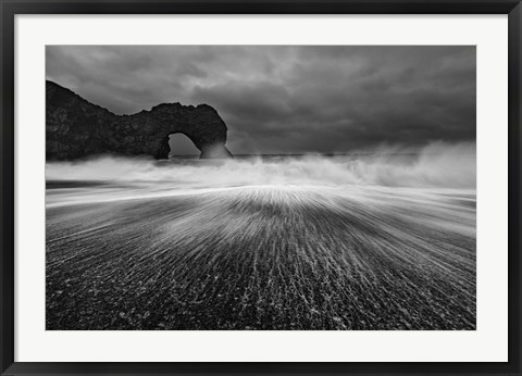 Framed Durdle Door in Dorset, England Print