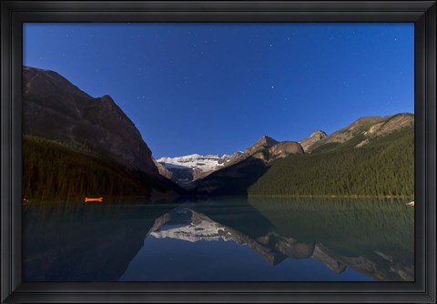 Framed Lake Louise, Banff National Park, Alberta, Canada Print