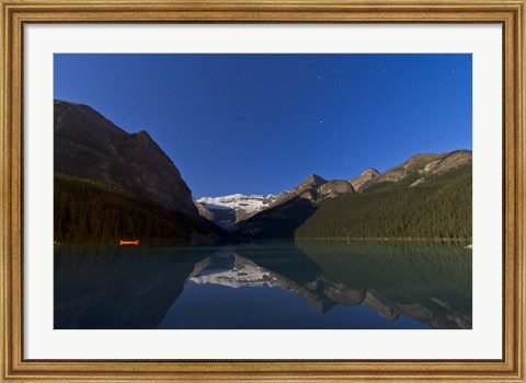 Framed Lake Louise, Banff National Park, Alberta, Canada Print