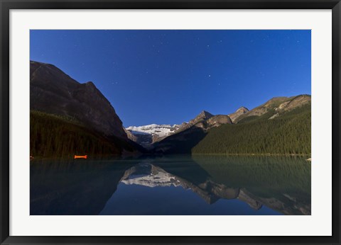 Framed Lake Louise, Banff National Park, Alberta, Canada Print