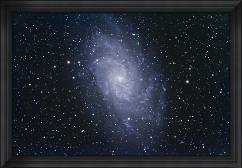 Framed Triangulum Galaxy Print