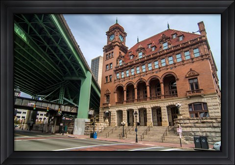 Framed Richmond virginia architecture Print