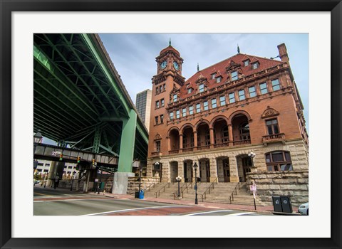 Framed Richmond virginia architecture Print