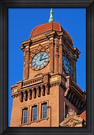 Framed Main street station, Richmond, VA Print