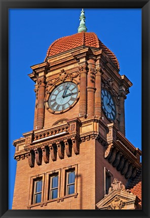 Framed Main street station, Richmond, VA Print