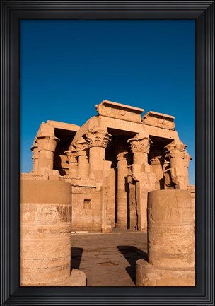 Framed Egypt, Kom Ombo, Temple of Kom Ombo Print
